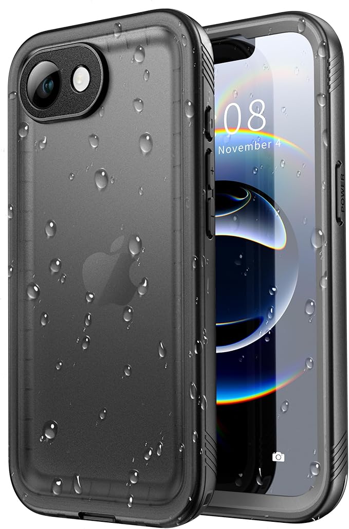 SPORTLINK for iPhone 16e Case/iPhone 17e Case, IP68 Waterproof Military by SPORTLINK