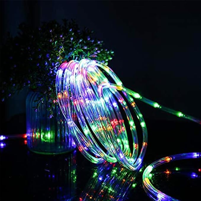50ft 360 LED Rope Lights Outdoor, Connectable and Flexible Tube Lights - Image 2