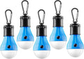 FLY2SKY Tent Lamp Portable LED Tent Lights Blue 5 Packs Hook Hurricane by FLY2SKY
