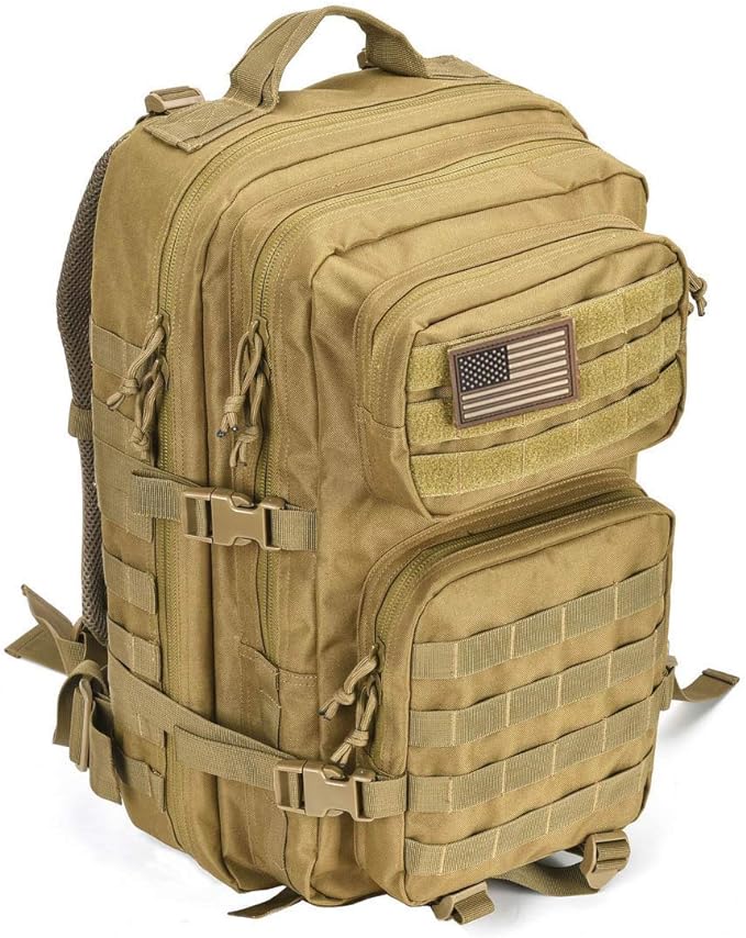 REEBOW GEAR Military Tactical Backpack Army 3 Day Assault Pack Molle Bag - Image 7