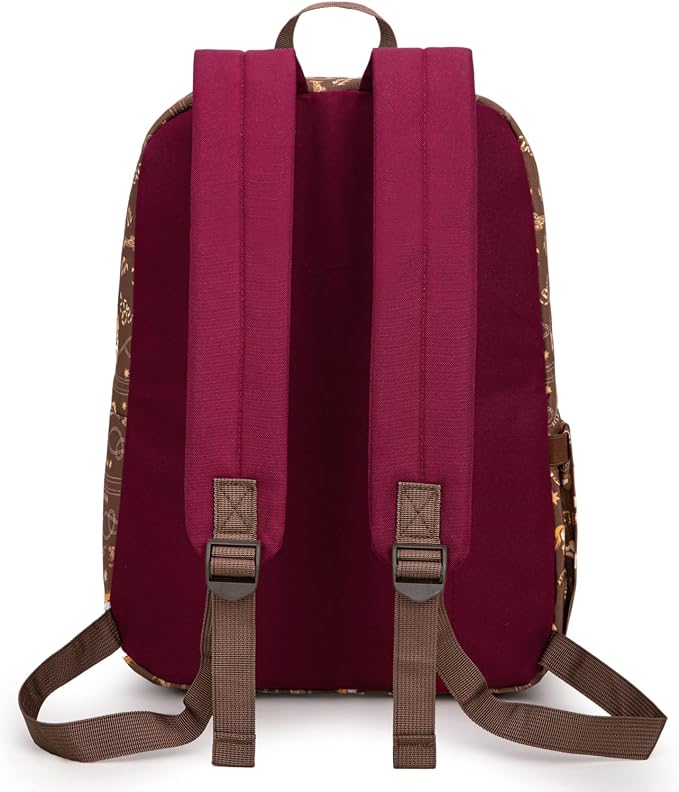 Montana West Backpack for Women Men 2 PCS Lightweight College Bookbags Casual - Image 5