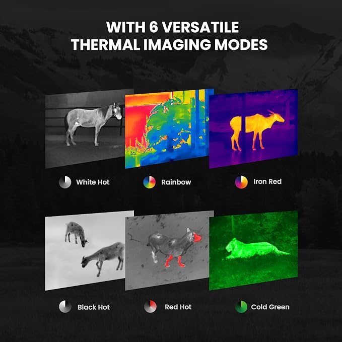 MiLESEEY Thermal Imaging Monocular T-Recon Scout 256x192 TNV256i Thermal - Image 6