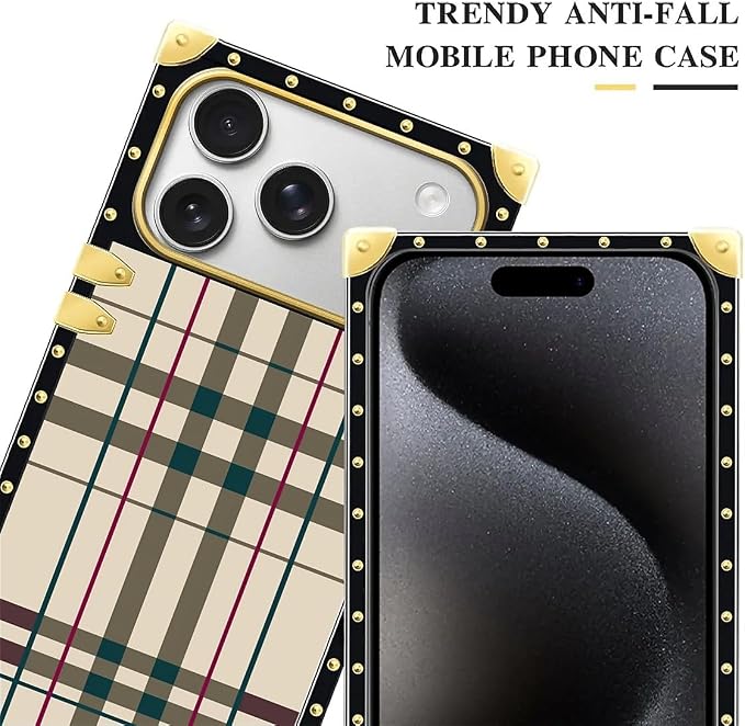 for iPhone 17 Pro Max Case Luxury Golden Decoration - Image 4