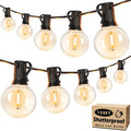 Brightever 120ft Outdoor G40 LED Globe String Lights Dimmable Waterproof by Brightever