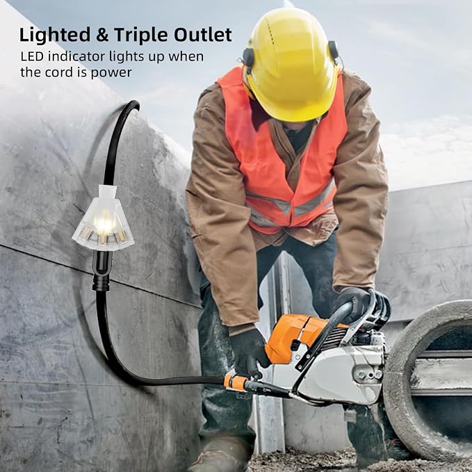 15 FT Outdoor Extension Cord - Image 8
