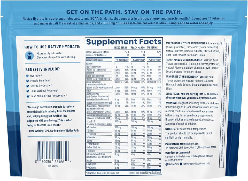 NativePath Hydrate Stick Packs - Image 3
