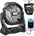 DOWILLDO 15000mAh Portable Battery Powered Camping Fan - by DOWILLDO