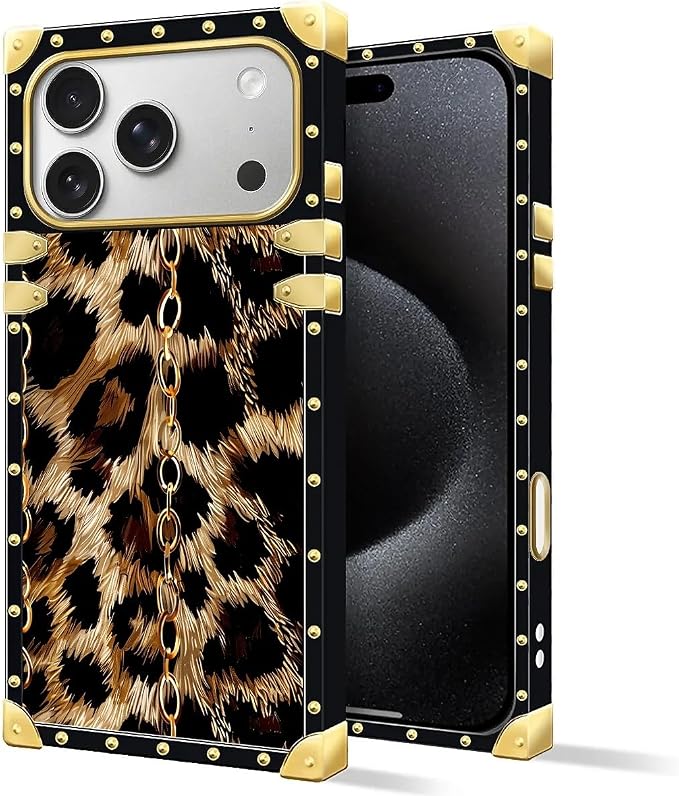 for iPhone 17 Pro Case Luxury Golden Decoration - Image 2