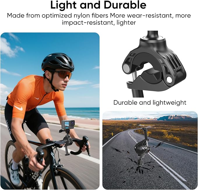 HONGDAK Camera Clamp Mount Bike Pole Motorcycle Handlebar Mounts Accessories - Image 5