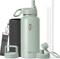 Coolflask Water Bottle 32 oz Insulated by Coolflask