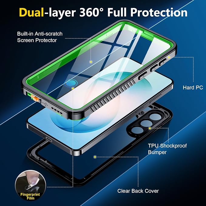 SPIDERCASE for Samsung Galaxy S26 Plus Case, Built-in Lens & Screen Protector - Image 6