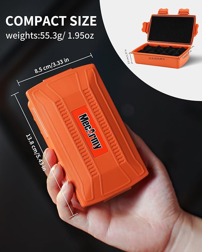 MecArmy B10 Edc Storage Box, Compact Waterproof Hard Case - Image 3