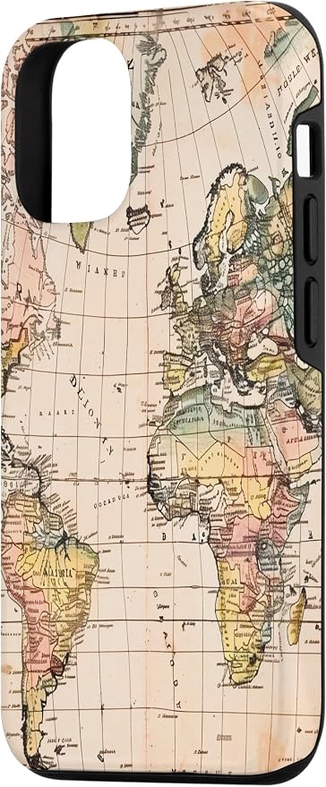 World Map, Old Map of the World Case - Image 2