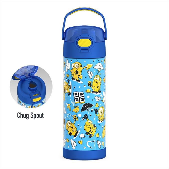 THERMOS FUNTAINER 16 Ounce Stainless Steel Vacuum Insulated Bottle - Image 2