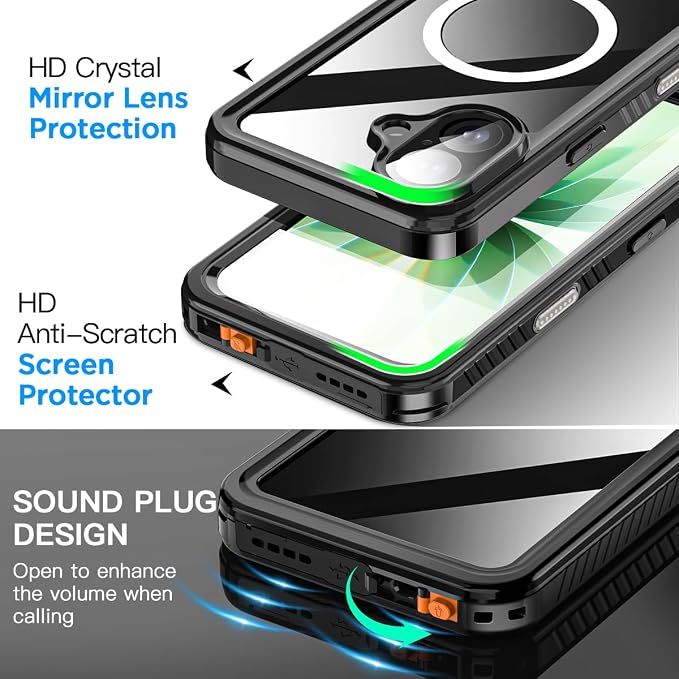 AICase for iPhone 17 Case Waterproof Clear - Image 7