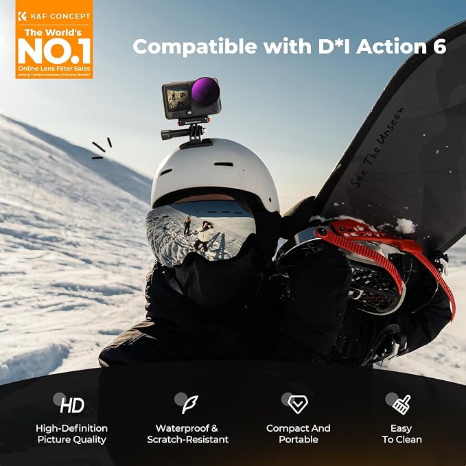 K&F CONCEPT 6Pack HD Filter Kit Compatible - Image 2
