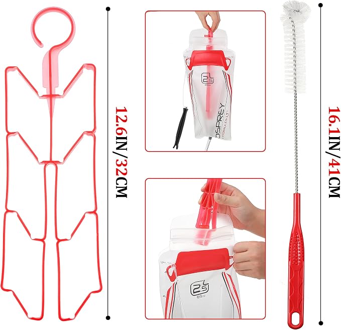 Patelai 2 Set 8 in 1 Hydration Bladder Cleaning Kit Includes 3 Different - Image 3