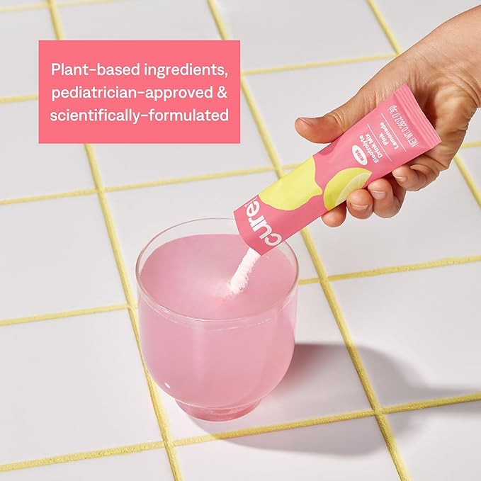 Cure Hydration - Kids Electrolyte Drink Mix | Plant-Based Pediatrician - Image 3