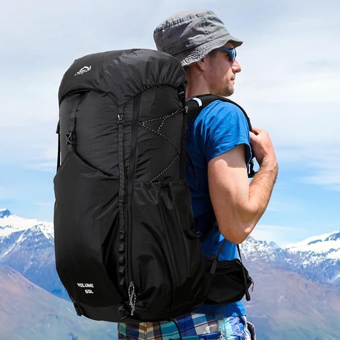 IX INOXTO 55L Internal Frame Waterproof Hiking Camping Backpack - Image 8