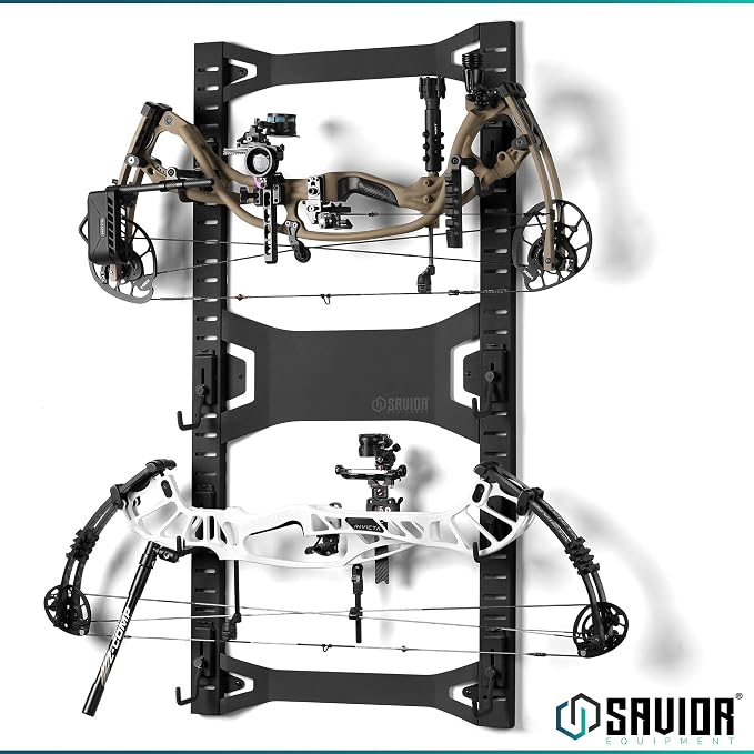 Savior Equipment Horizontal Steel Wall Mount Firearm Rifle Display Rack - Image 9
