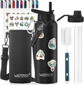 40oz Insulated Water Bottle, BPA Free&Leak Proof, Stainless Steel Water Flask by Watersy