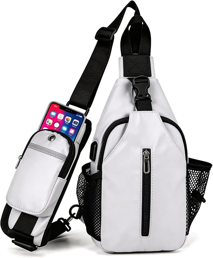 JENAGREEN Waterproof Sling Backpack Crossbody Sling Bag by JENAGREEN