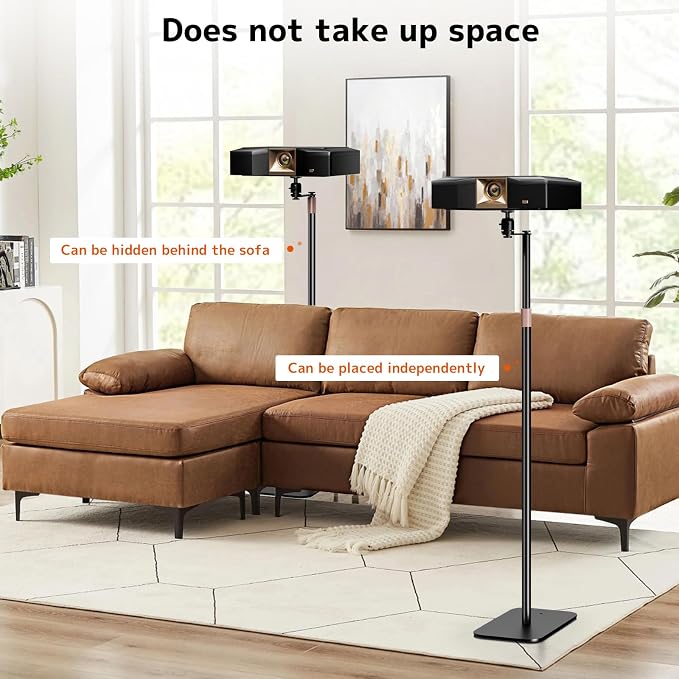 PUTORSEN Universal Projector Stand – Height Adjustable & 360° Rotatable Mount - Image 7