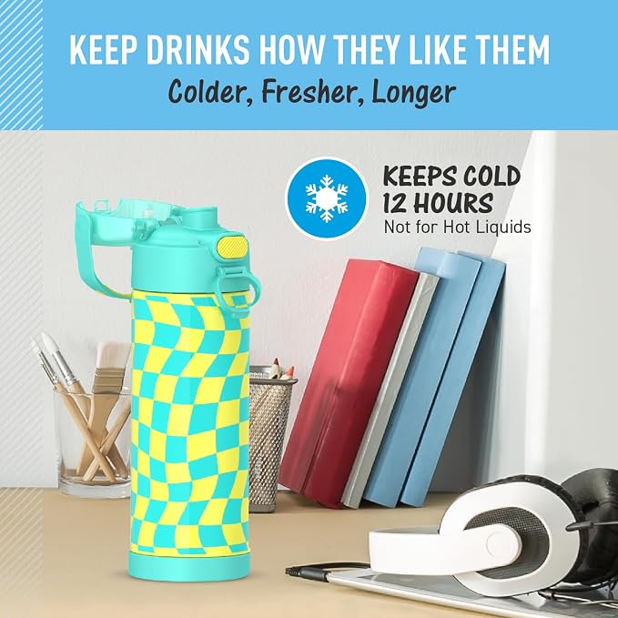 THERMOS FUNTAINER 16 Ounce Stainless Steel Vacuum Insulated Bottle - Image 5