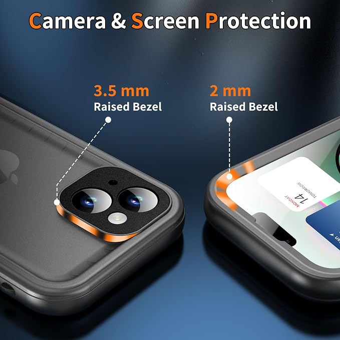 Cozycase for iPhone 15 Plus Waterproof Shockproof Dustproof Case - Image 5