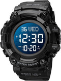 FANMIS Mens Military Multifunction Digital LED Watch Electronic Waterproof by FANMIS