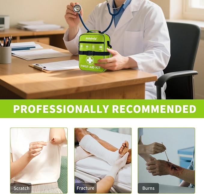 520 Pieces Premium First Aid Kit - Image 6
