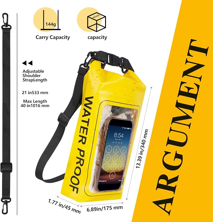 IP68 Waterproof Dry Bag, 2L - Image 2