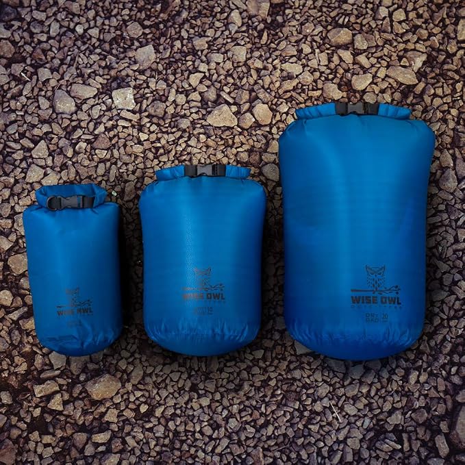 Wise Owl Outfitters Waterproof Dry Bag 3-Pack – Lightweight & Airtight - Image 7