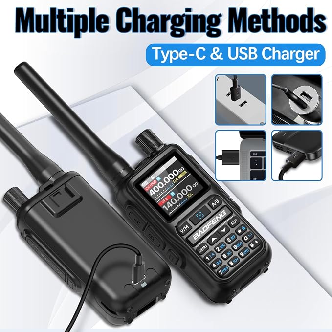 BAOFENG Radio UV-5R MINI Ham Radio Handheld UV5R Walkie Talkies Long Range - Image 8