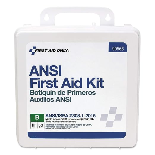 First Aid Only 90566 ANSI B 2015 and OSHA Compliant First Aid Kit, 50-Person - Image 5