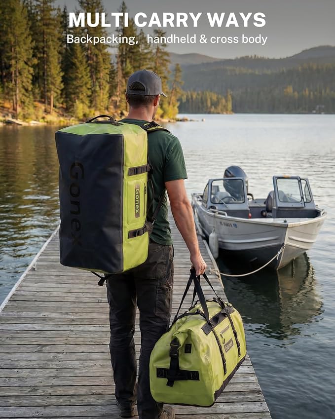 Gonex Waterproof Duffel Bag, 150L Heavy Duty Dry Duffle Bag - Image 4
