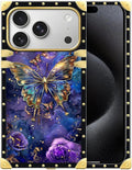 for iPhone 17 Pro Case Luxury Golden Decoration by Unknown