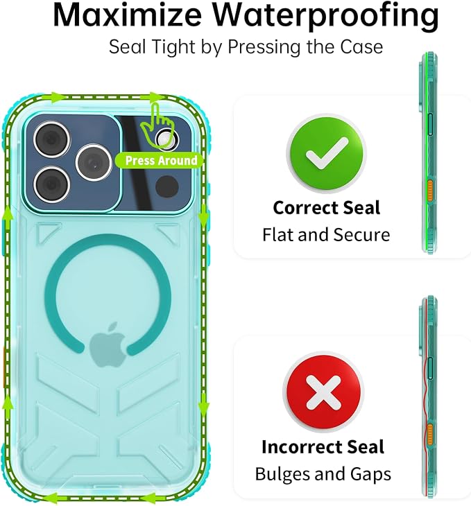 for iPhone 17 Pro Max Waterproof Case, Fit - Image 7