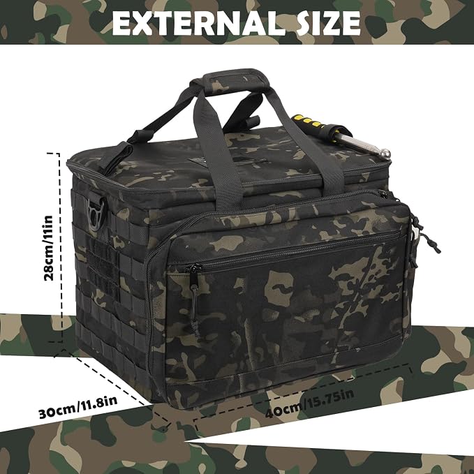 SCAVATA Patrol Bag Law Enforcement, Police Gear Car Front Seat Vehicle - Image 5