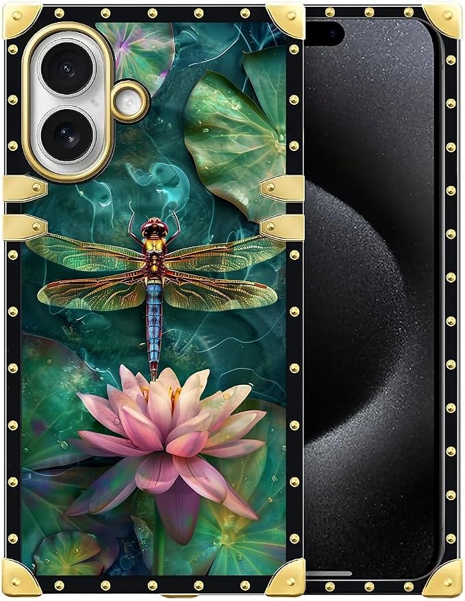 for iPhone 17 Case Luxury Golden Decoration by Unknown