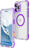 WIFORT for iPhone 16 Pro Max Waterproof Case, Fit for Magsafe Full Body by WIFORT