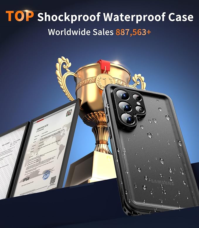 Cozycase for Samsung Galaxy S24 Ultra Waterproof Case - Image 15