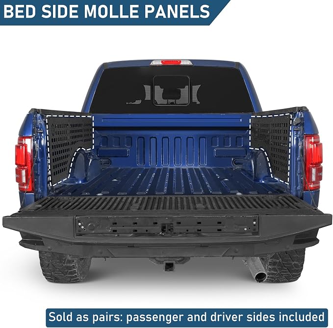 Hooke Road F150 Side Truck Bed MOLLE Panels Cargo Rack - Image 2