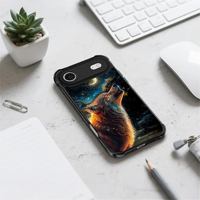 for iPhone 17 Air Case, for MagSafe Graphic Design for Girl Boy Soft Silicone - Image 5