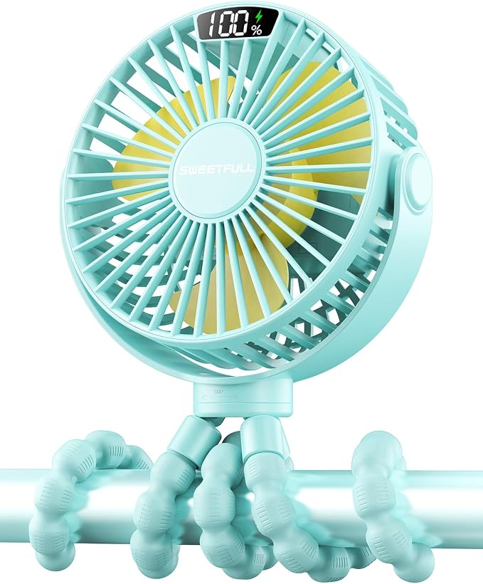 SWEETFULL Portable Stroller Fan by SweetFull%C2%AE