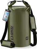 Waterproof Dry Bag, 5L/10L/20L/30L/40L Roll Top Lightweight Storage Backpack by OSAHDRYPAK