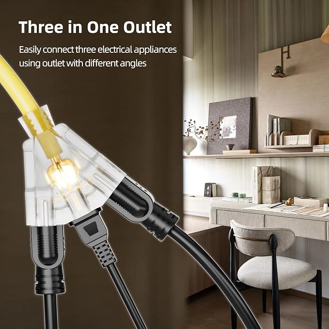25 FT Outdoor Extension Cord - Image 3