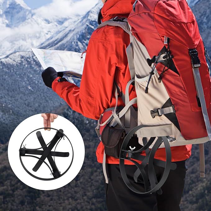 Cooking Tripod for Campfire, 9.8Inch Durable Steel Campfire Tripod for Cooking - Image 5