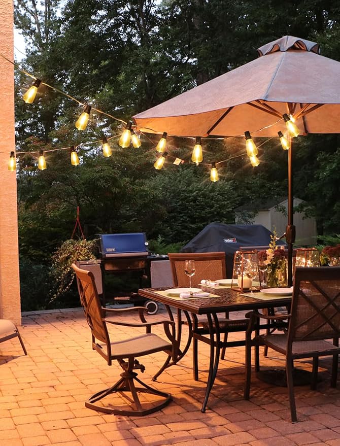 Larkvue 50FT Outdoor String Lights, Patio Lights - Image 6