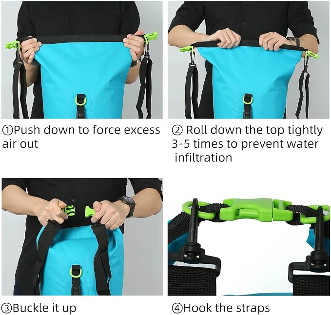 ROCK CLOUD Dry Bag Waterproof 20L Dry Sack - Image 6